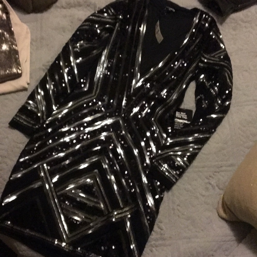 Brand new mini sequin dress